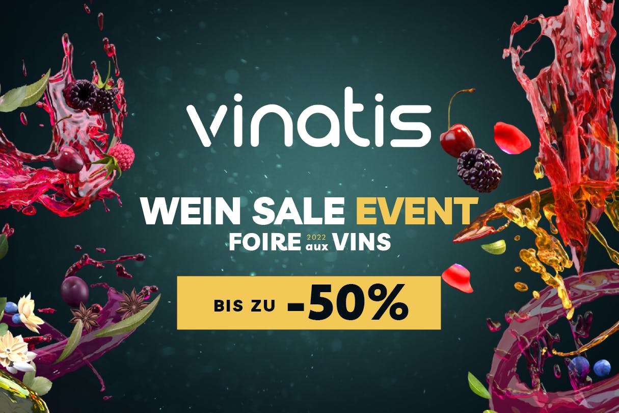 "Foire aux Vins" Wein-Sale bei Vinatis - bis zu 50% Rabatt
